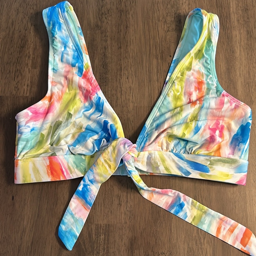 Time & Tru Bikini Top